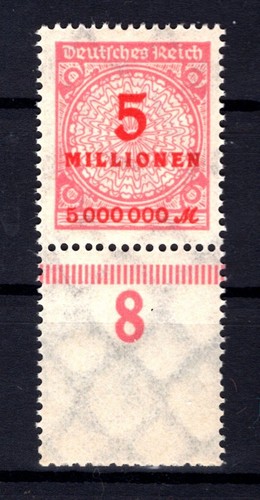 Dr-Infla 317LF Empty Field Under MNH Unstamped (BA3869