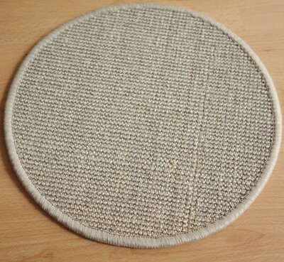 Katzen Kratzscheibe Echt Sisal Naturfaser Teppich Deko Points gekettelt NEU