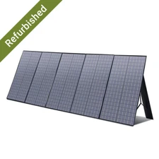 400W Portable Solar Panel Waterproof Foldable Poly Solar Panel Kit Refurbished