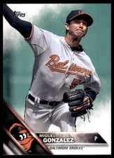 2016 Topps Baseball #422 Miguel Gonzalez