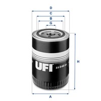 UFI 23.546.00 ÖLfilter FüR Fiat Peugeot CitroËN Iveco