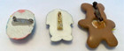 Lot of 3 Spring/Easter Egg and Bunnies 1.5-2.5 Inch Multicolor Pins/Brooches — photo 4