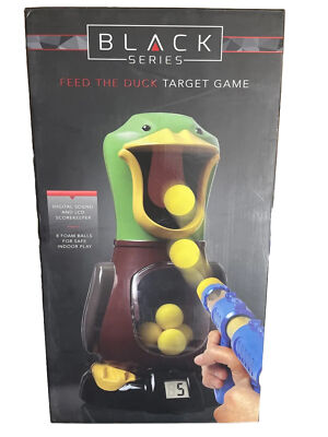 Black Series Feed The Duck Target Game Digital Sound & LCD Scorekeeper