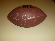 Ron Jaworski Signed Wilson Football NFL JSA #J50745 Rams Chiefs Dolphins Eagles