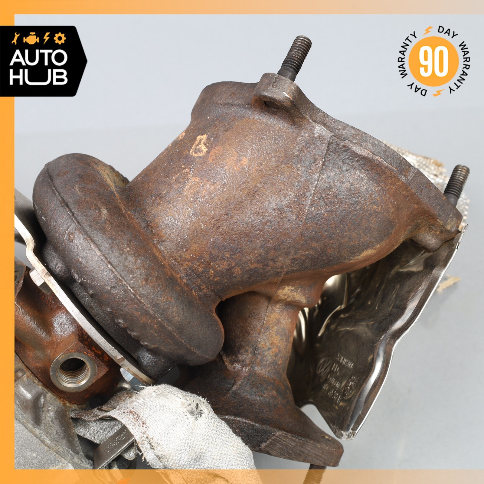 08-18 Bentley Continental GT GTC 6.0L W12 Turbocharger Turbo Right Side OEM 31k