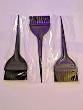 3 pc Black Hair Coloring Brush Set - Brand New in Package
