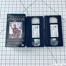 Spartacus VHS 1960 Epic Historical Drama Stanley Kubrick Kirk Douglas MCA USED