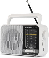 AM FM SW Portable Radio - Dual Power Battery/Usb Emergency Receiver with Louds