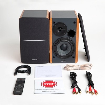 Edifier R1280DBs Aktive Bluetooth Lautsprecher - 42W RMS mit Subwoofer Ausgang