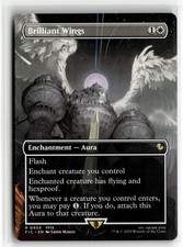 Brilliant Wings [Borderless Foil] #454 Prices | Magic Final