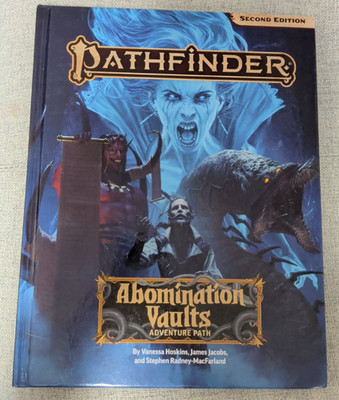 Pathfinder 2e Abomination Vault HC Adventure Path 2nd Edition