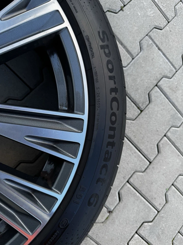 Originalsatz 20Zoll Alufelgen Audi A6 C8 Continental SportContact 6 Sommerreifen - Bild 3 von 4