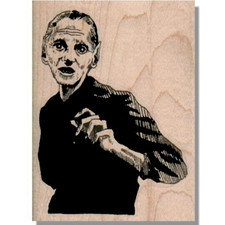 Wood Stamp, Scary Lady, Halloween,Horror Movie,Spooky,Woman,Vampire,People,Hand