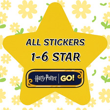 Monopoly-GO Harry Potter ALBUM 1 - 6 ALL Stickers CHEAPEST SUPER FAST