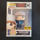 Funko Pop! Television Stranger Things Dustin & Dart #593 Hot Topic Exclusive