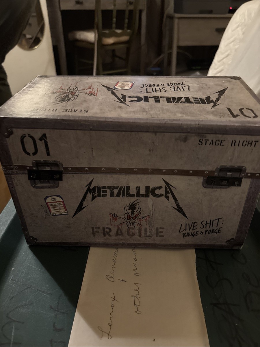 Metallica – Live Shit: Binge & Purge Box Set - Elektra | eBay