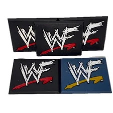 Lot Of 5 WWF WWE Wrestling Accessory Figure Stand Jakks