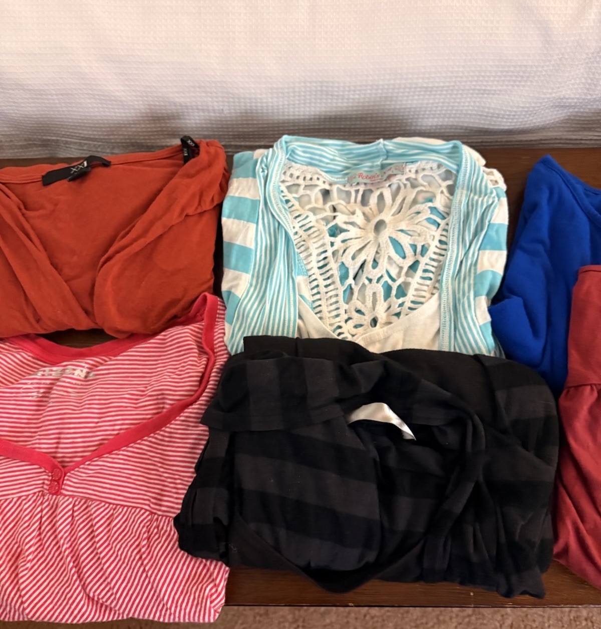 Maternity Clothes Size Large (Bundle 7 Shirts / 2… - image 3