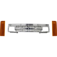 Grille For Chevy S-10 Blazer S10 Pickup Chevrolet 1991-1994
