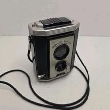 Kodak Brownie Reflex Synchro Model Camera w/ Case. Works