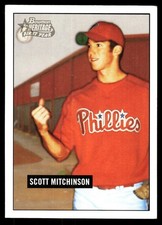 Scott Mitchinson 2005 Bowman Heritage #272 Phillies MLB READ FREE SHIPPING