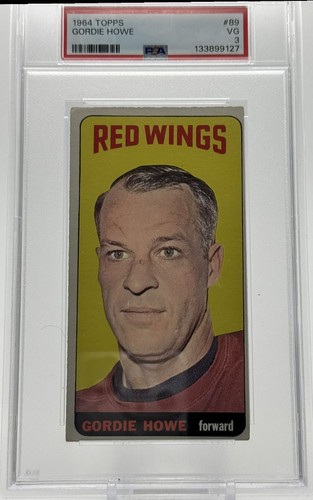 Gordie Howe #89 1964 Topps card