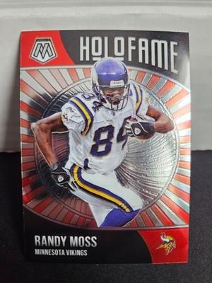 2021 Panini Mosaic HoloFame #4 Randy Moss Vikings