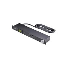 12-Outlet Horizontal Rack Mount Metered PDU - 1U Server Power Strip with Surg...