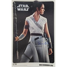 Daisy Ridley Signed Mini-Poster #3 (11x17)