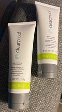 Lot Of 2- New Mary Kay Clear Proof Deep Cleansing Charcoal Mask 4oz