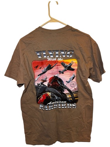 2013 AirVenture Oshkosh T-Shirt U.S. Air Force Planes “American Warbirds” Medium