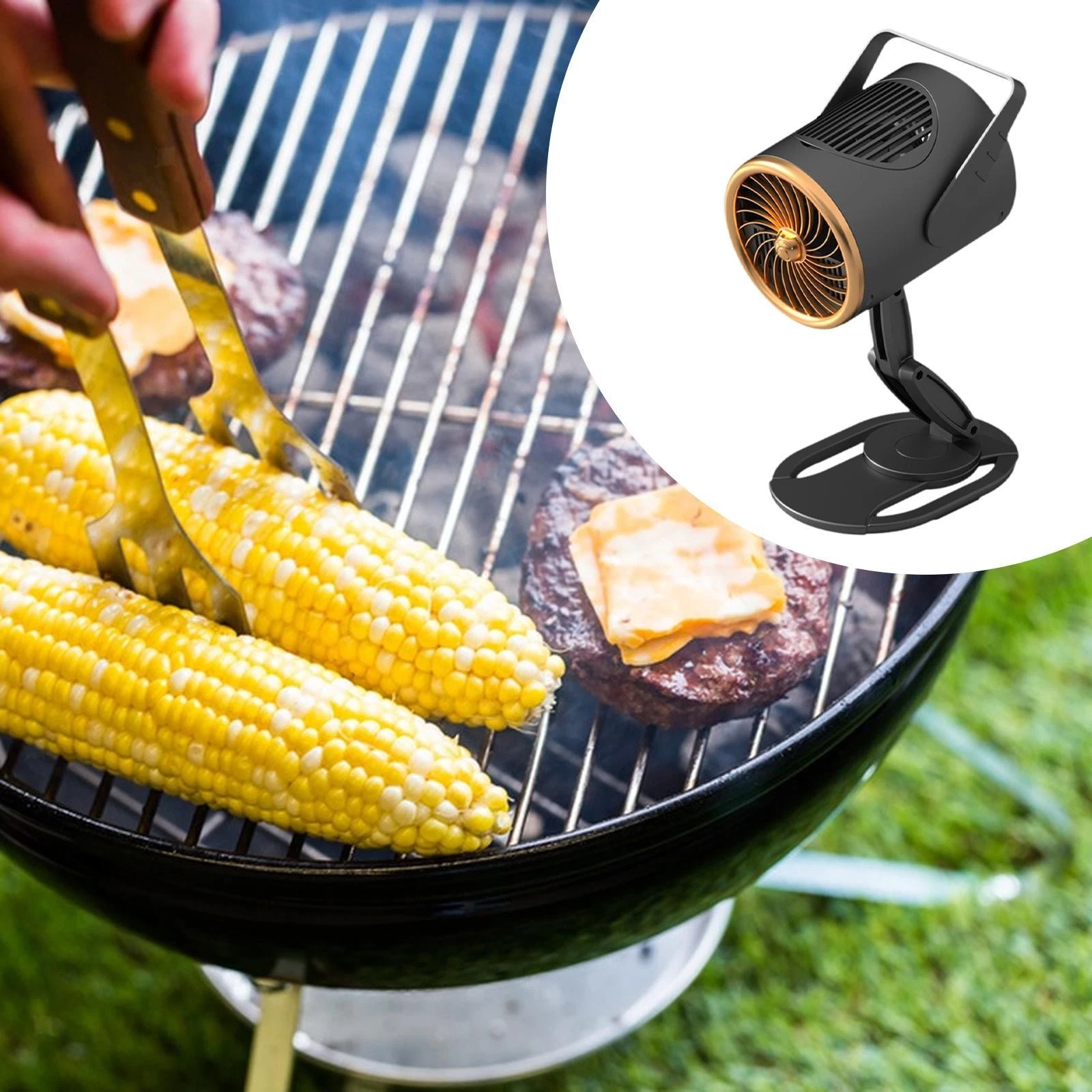Portable Range Hood Professional Kitchen Exhaust Fan for Frying Trip Camping