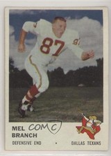 1961 Fleer Mel Branch #208 uk2