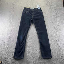 Levi's 511 Jeans Boys 14 Blue Cotton Denim Straight Leg Slim Stretch Workwear