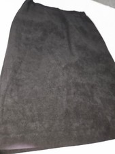 VINTAGE Black HARLANS ULTRA SUEDE SKIRT WOMENS SIZE 12