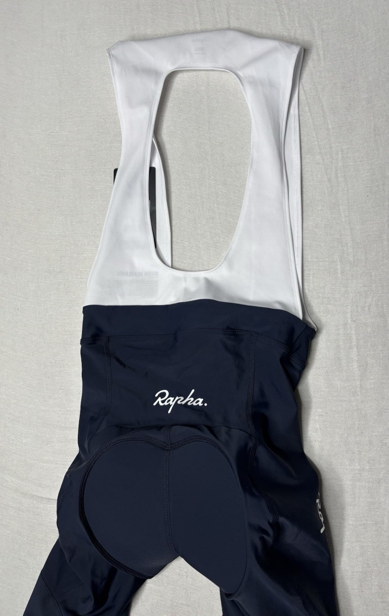 Rapha Mens Core Bib Shorts Mens Size Small Navy/White NWT! | eBay