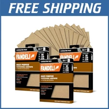 Versatile Sanding Paper Kit | 80-120-220 Grits | 75 Sheets