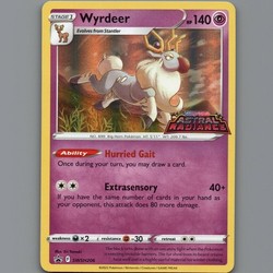 Wyrdeer SWSH206 Astral Radiance Prerelease Promo Holo