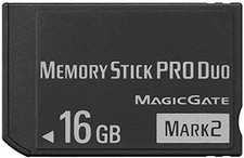 Original Memory Stick Pro Duo 16GB Mark2 PSP1000 2000 3000
