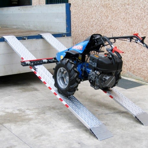 Rampes d'aluminium remorque 2m rail chargement moto 830kg