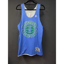 Dallas Mavericks Practice Starter Jersey Reversible Size XL