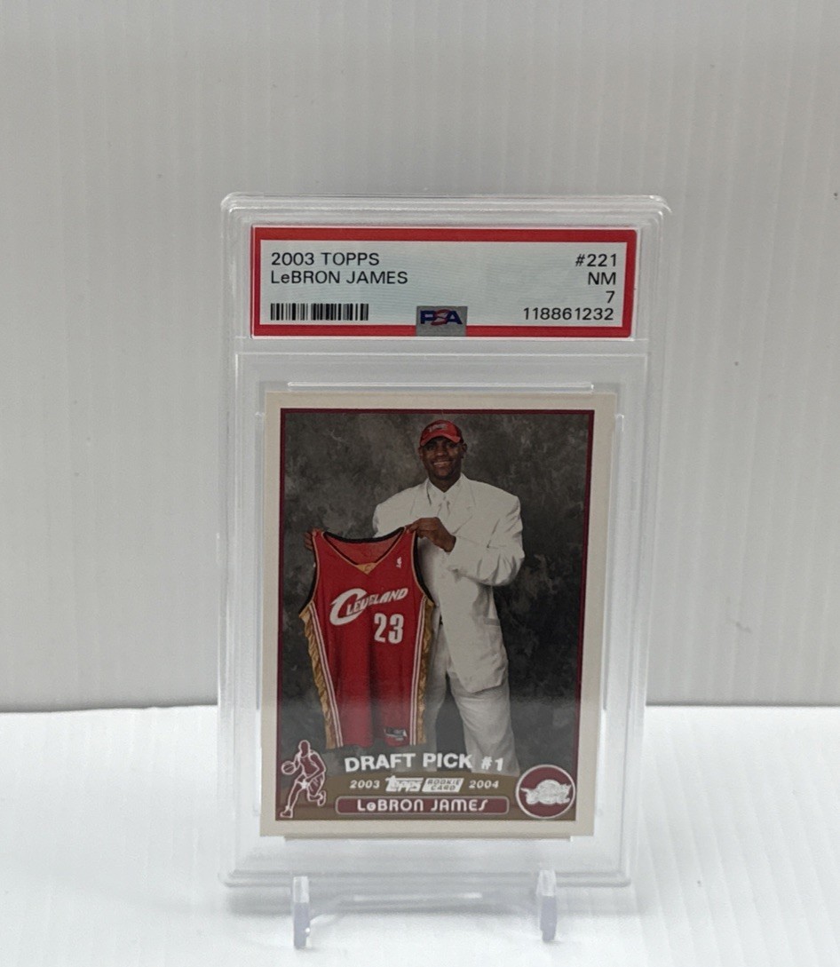 NBA TOPPS Chrome 04 Draft Pick #1 レブロン LeBron James 2003-2004 Topps Draft Pick #1 Rookie Card #221