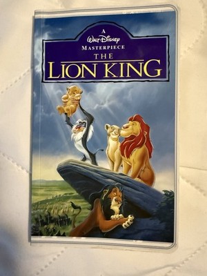 Disney The lion king   VHS Look Alike Notebook Journal Diary