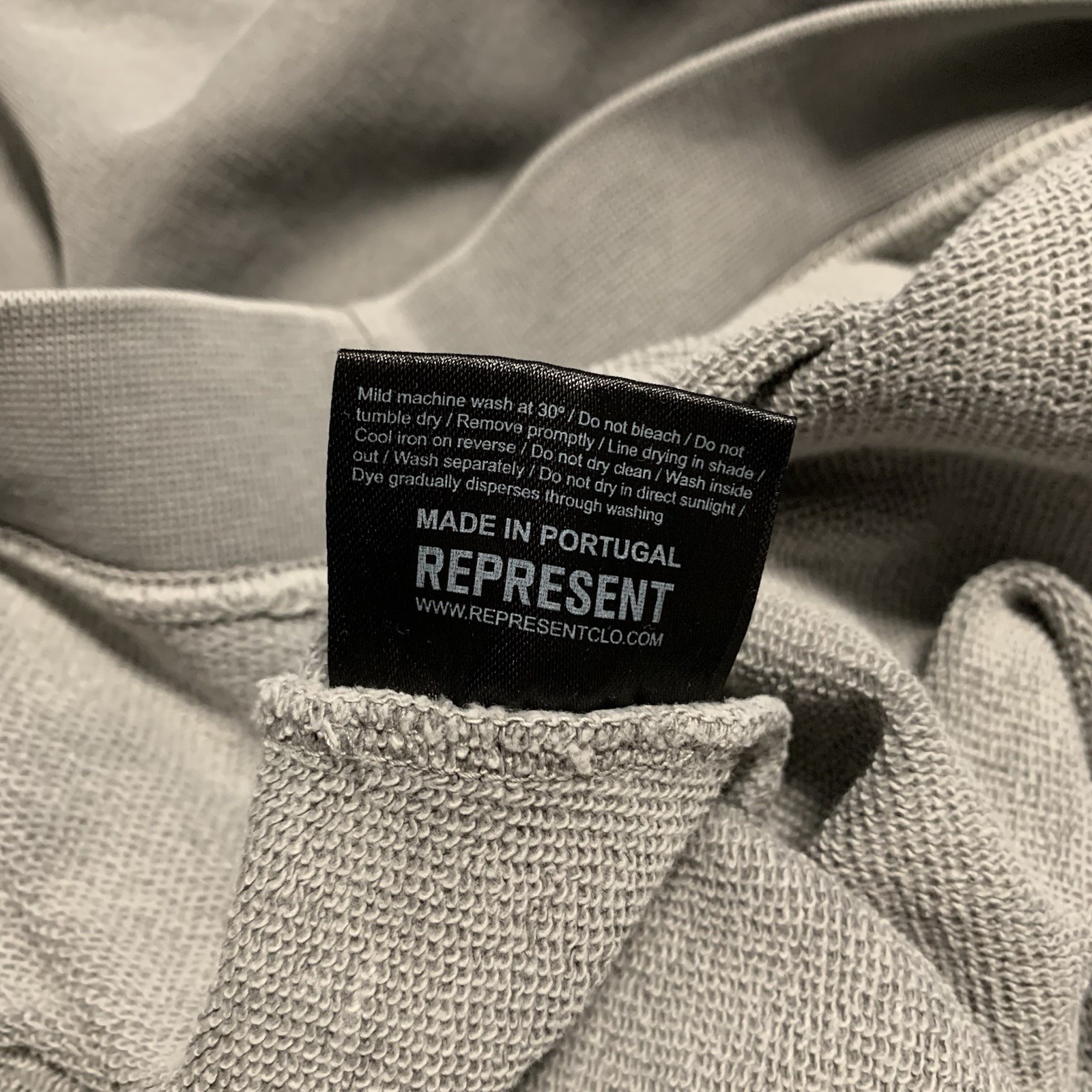 Represent Medium Initial Ultimate Grey Sweater Sw… - image 6