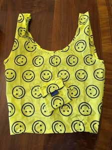 Baggy Yellow Happy Smiley Face Standard Reusable Bag