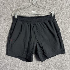 Rhone Men's Size Large Black Versatility 7" Inseam Lined Activewear Short