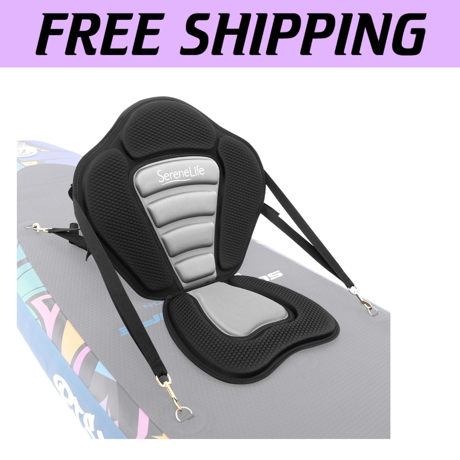 Detachable Universal Paddle Board Seat for Kayaks and Fishing Boats – Ergonom...