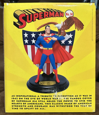 Superman DC Direct スーパーマン No.14ミニスタチュー SUPERMAN #14 Ltd Ed STATUE #378/2500 DC Direct Fred Ray Sculpted