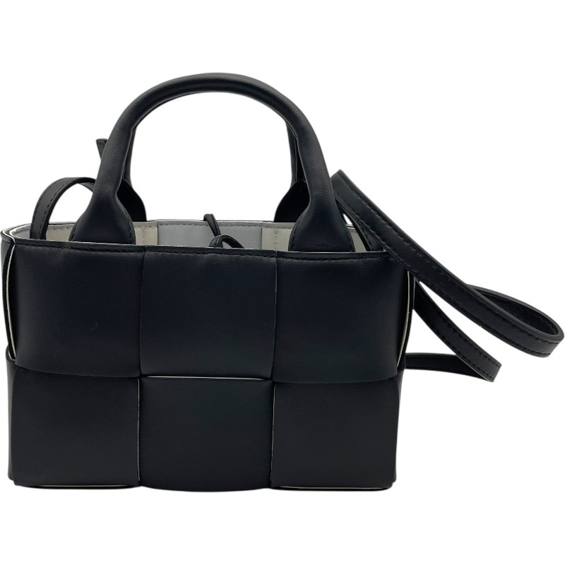 Bottega Veneta Candy Alco Maxi Intrecciato Tote Black thumbnail 3