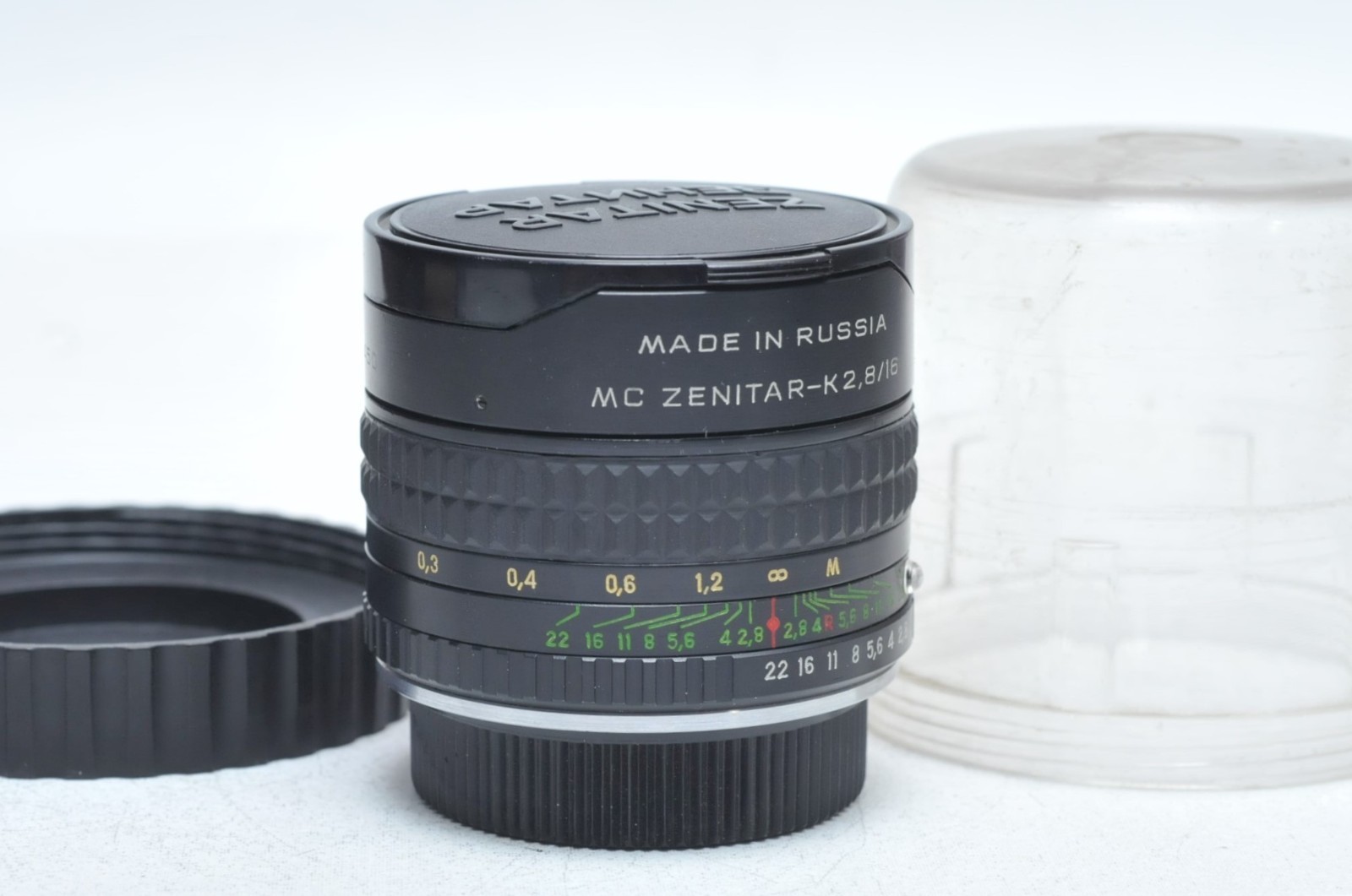 Zenitar-M 16mm f/2.8 Fishe-eye Ultra Wide Angle Lens for Pentax K